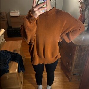 Free people oversized sweater (easy street tunic)